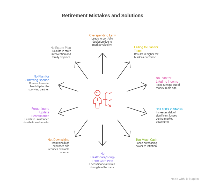 Retirement Mistakes and Solutions