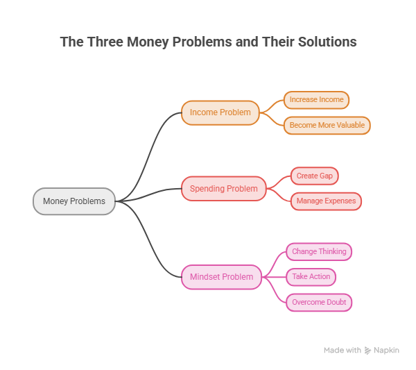 The Three Money Problems and Their Solutions